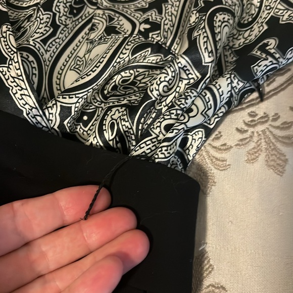 Spence dress, women’s size 14, silky top with black bottom - Picture 7 of 9